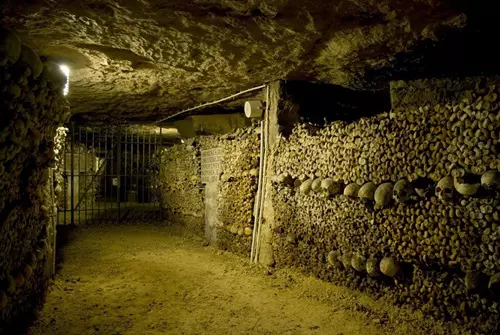 A párizsi katakombák (l'Ossuaire Municipal)