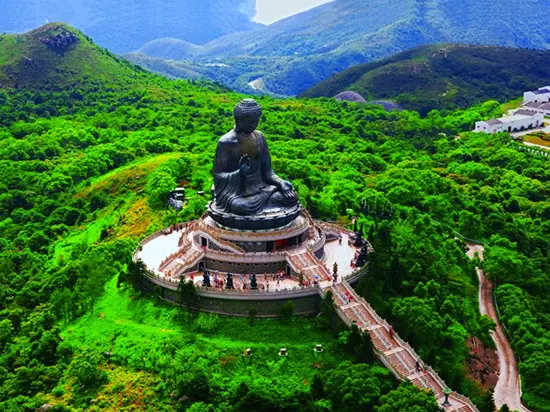 Tian Tan Buddha, Lantau-sziget, Hongkong, Kína