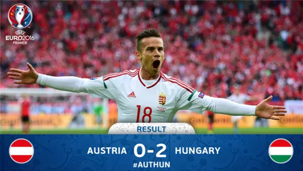 Foci Eb 2016 - magyar győzelem az osztrákok ellen - 0-2