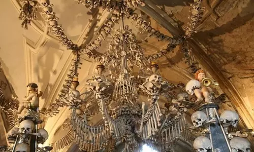 Sedleci osszárium, egy újabb csontkápolna, ahol 40 000 ember nyugszik!